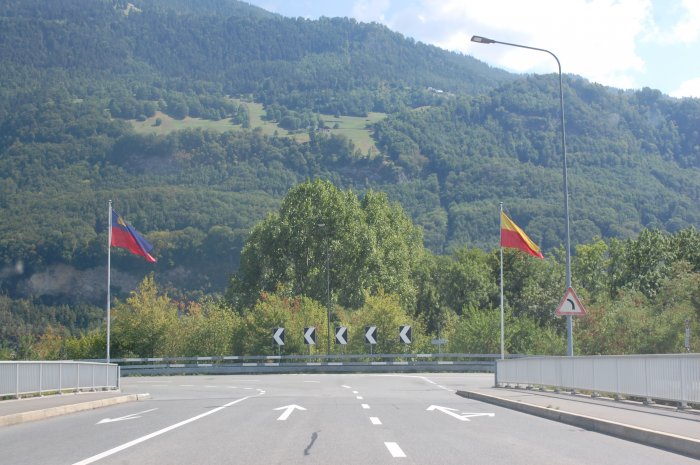 frontieră elveția-liechtenstein