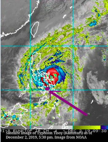 filipine taifun
