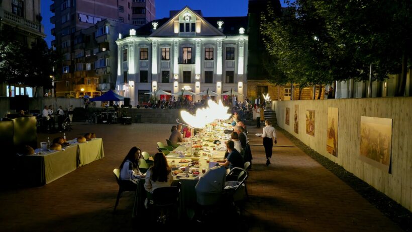„Sufrageria multiculti”: cină sub cerul liber, în centrul orașului Timișoara